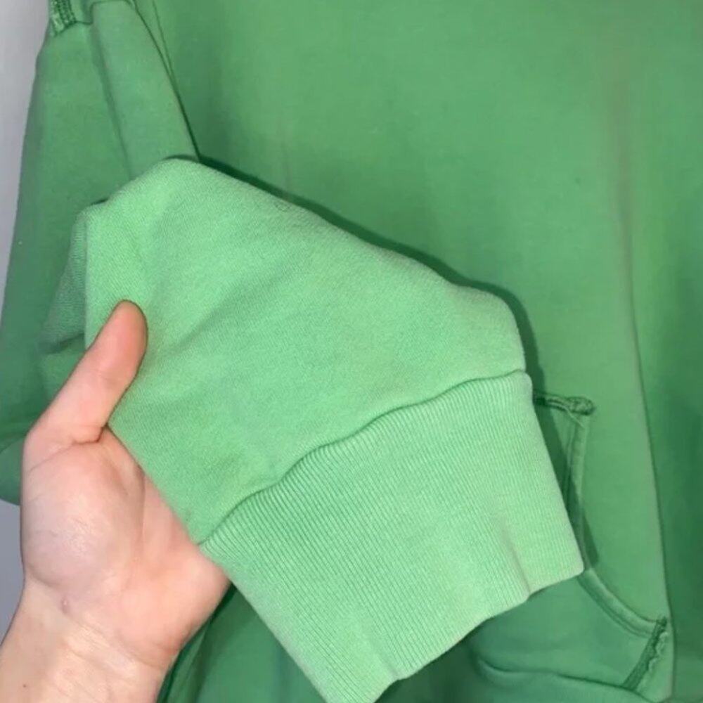 Simon Miller Oversized Distressed Green Hoodie - Picture 9 of 9